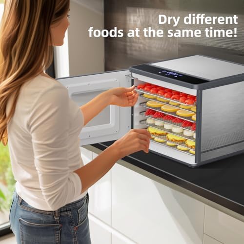 TINANA Stainless Steel Food Dehydrator