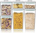 Ankou 6Pcs Airtight Food Storage Containers, BPA-Free