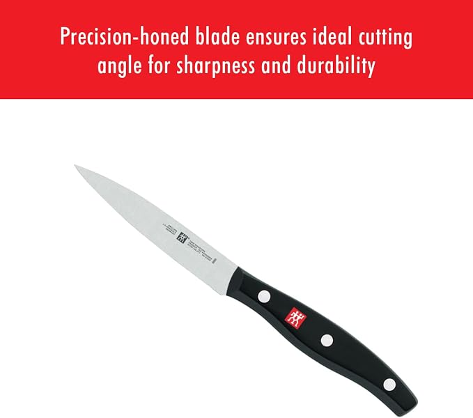 ZWILLING Twin Signature 4-inch Razor-Sharp German Paring Knife, Made in - Image 8