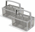 Universal Dishwasher Silverware Basket Replacement - 2 in 1 Detachable