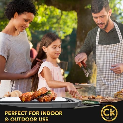 Collapsible BBQ Prep Tub - Includes Cutting Board, LOCKING Lid &