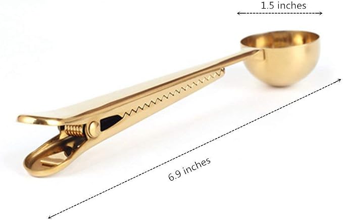 Stainless Steel Coffee and Tea Scoop - Image 2
