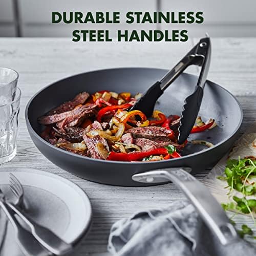 GreenPan Paris Pro Hard Anodized Healthy Ceramic Nonstick, 12" Frying