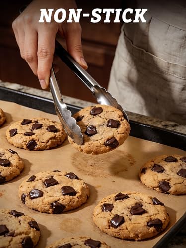 SMARTAKE 300 Pcs Parchment Paper Baking Sheets, Pre-Cut, 12x16 Inches