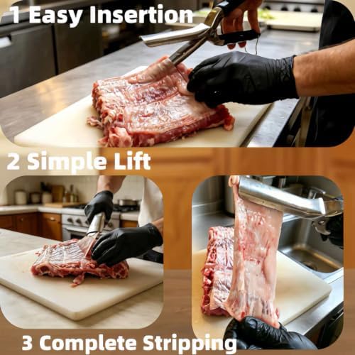Stainless Steel Rib Membrane Remover