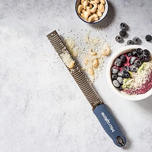 Microplane Premium Zester Grater in Denim Blue | Lemon Zester tool
