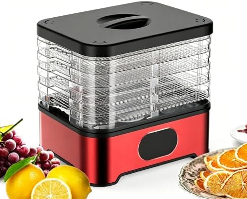Food Dehydrator Machine, 5 Trays with 72H Timer