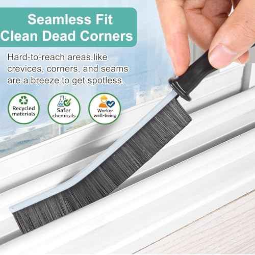 Crevice Cleaning Brush Set, 3pcs