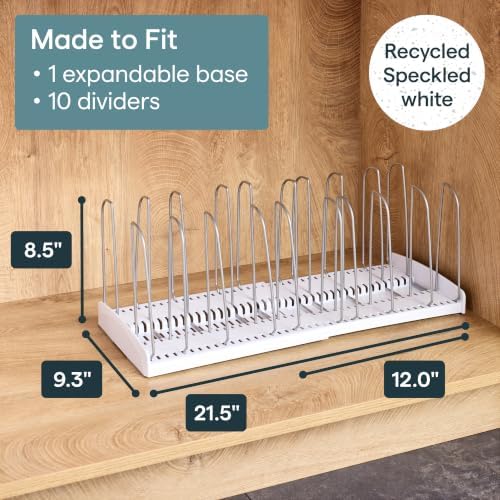 YouCopia StoreMore Expandable Cookware Rack with Tall Steel Wires