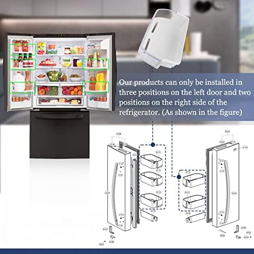 MONST AAP73051304 AP5955771 Door Shelf Bin Compatible with kenmore