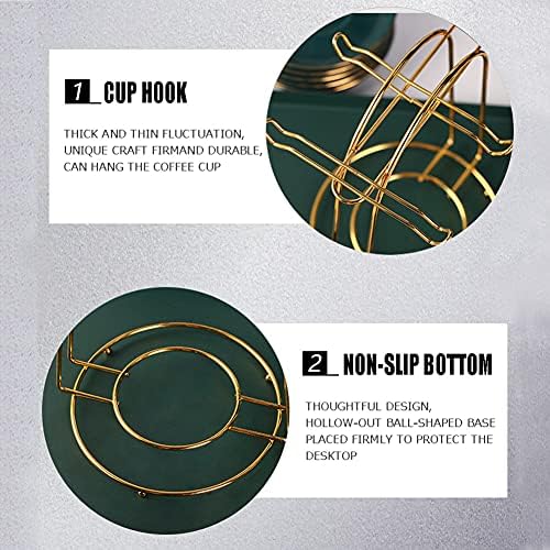 YY YEARCHY Coffee Mug Holder, Espresso Cups Holder Cup Drying Rack