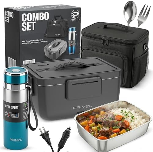 2L 90W Heated Electric Lunch Box for Adults