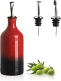 Sweejar Ceramic Olive Oil Dispenser Bottle, Opaque Oil Cruet Protects to Reduce by Sweejarco1949