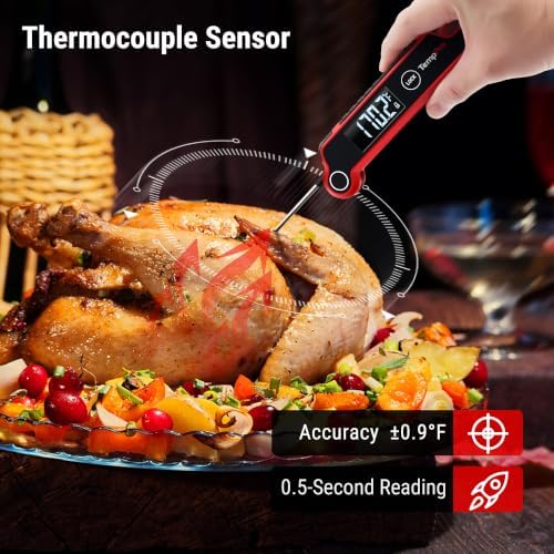 TempPro TempSwift 0.5 Sec Instant Read Meat Thermometer