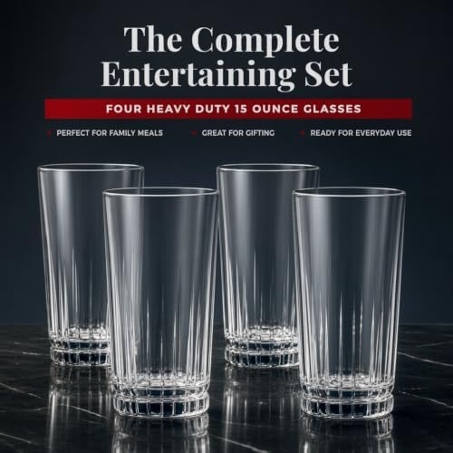 Anchor Hocking Aniston Drinking Glasses