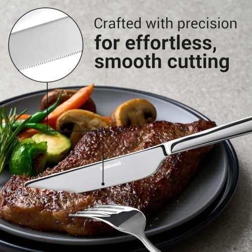 20-Piece Durable 18/10 Silverware Set, Stainless Steel Flatware
