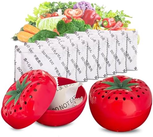 Produce Freshness Preserver Saver Kit, 2 Saver Ball + 8 Refill Sachet