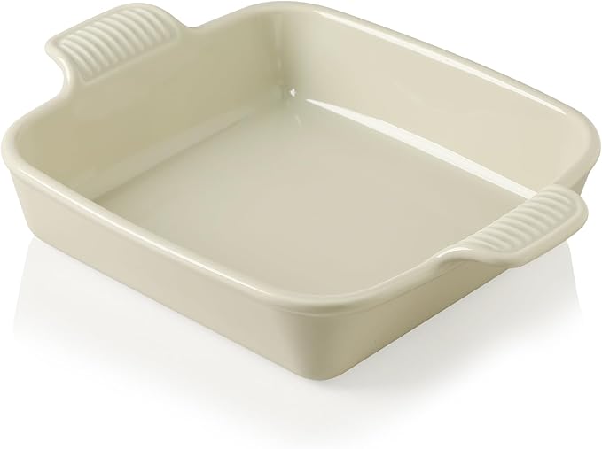 Sweejar Ceramic Baking Dish, 9 x 9 Cake Baking Pan by Sweejarco1949