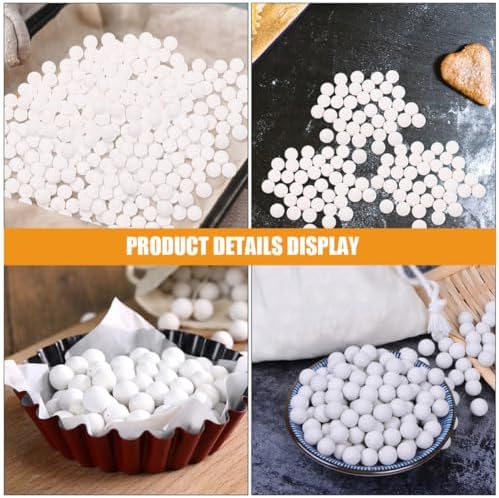 ABOOFAN 1 Bottle Ceramic Pie Baking Beans Reusable Clay for Blind