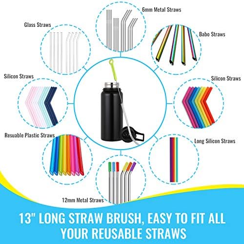 Bottle Cleaning Brush Set with Straw Brush