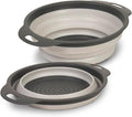 Glad Collapsible Colander Strainer - 2L | Small Pasta Drainer by GladTrashFoodStorage