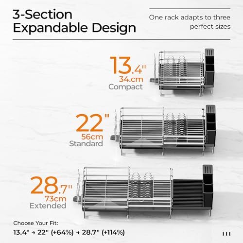 Delamu Stainless Steel Dish Drying Rack