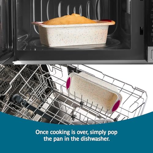 Trudeau 05118555 Structure Loaf Pan Silicone Bakeware, Medium