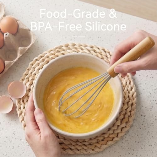 Silicone Kitchen Utensils Set, Heat-Resistant, BPA-Free