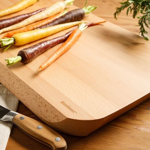 Bloomhouse Italian Beech Wood Cutting Board, 20 x 12 Inch