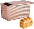 Pullman Sandwich Bread Loaf Pan with Lid, Nonstick Aluminized Steel