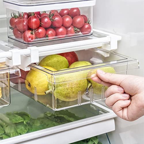1Pack Refrigerator Organizer Bins Refrigerator Drawer Fridge