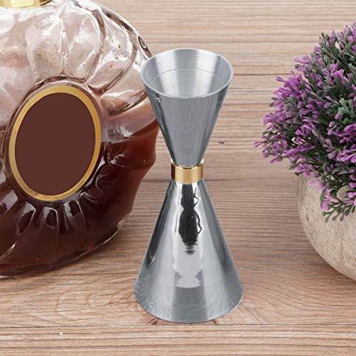 Stainless Steel Jigger Set, 30ml and 60ml Cone Shaped Drink Measuring