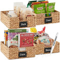 Best Choice Products Pantry Baskets, Set of 4, 16x12in
