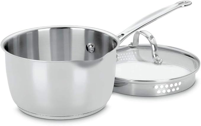 Cuisinart 719-18P Chef's Classic Stainless 2-Quart Saucepan by Cuisinart