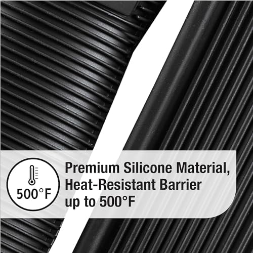 All-Clad Silicone Grip Set, 2-Piece, Black/Grey