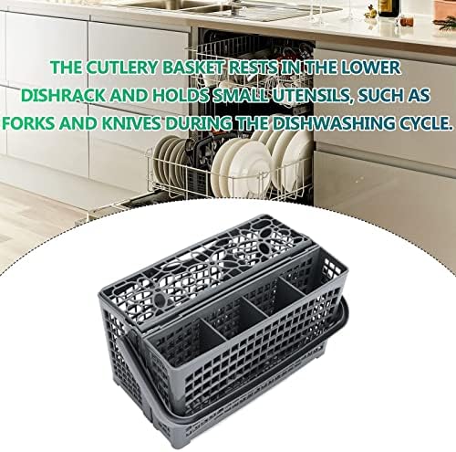 Dishwasher Silverware Basket Utensil Cutlery Holder Knives Forks