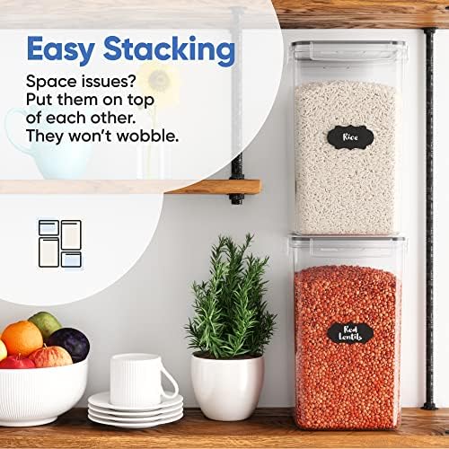Chef's Path Airtight Storage Containers, 2-Pack, 6.5L