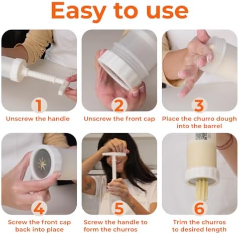 KneadEat Churro Maker Kit with Booster Handle