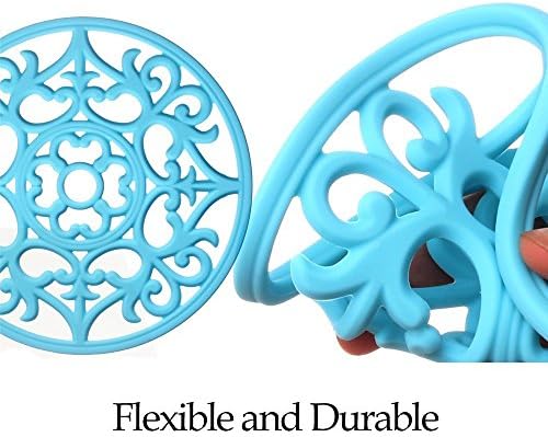 ME.FAN Trivets for Dishes/Pots/Pans, 3 Pcs Silicone Mats