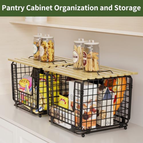 2 Pack Stackable Potato Onion Bins