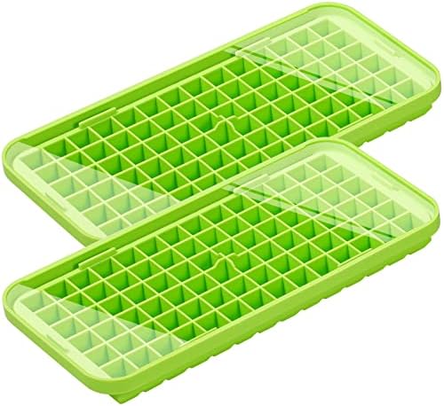 Webake Silicone Ice Cube Tray with Lid Easy Release Small Ice Molds 86