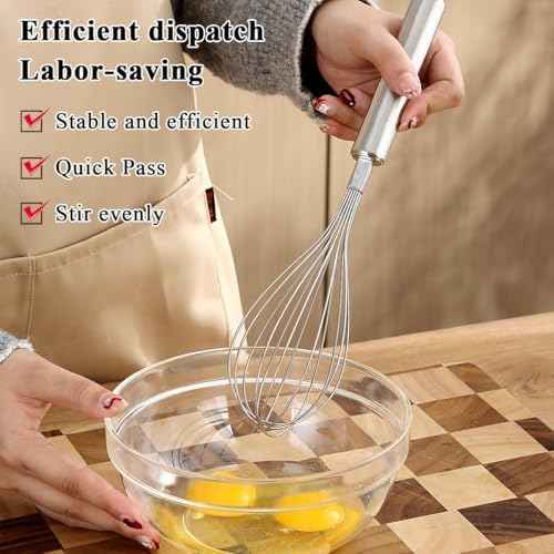 Stainless Steel Cooking Utensils Set 6 Pieces, Kitchen Tools Set