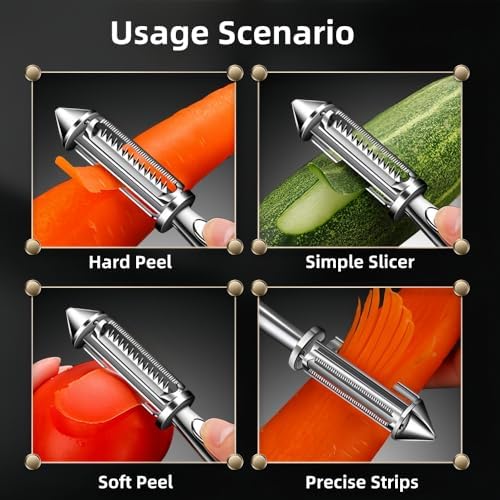 Swivel Vegetable I-Peeler For Kitchen, Potato Peelers With Blemish