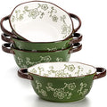 AVLA 4 Pack Ceramic Soup Bowls, 22 Ounces Porcelain Serving Bowl Set