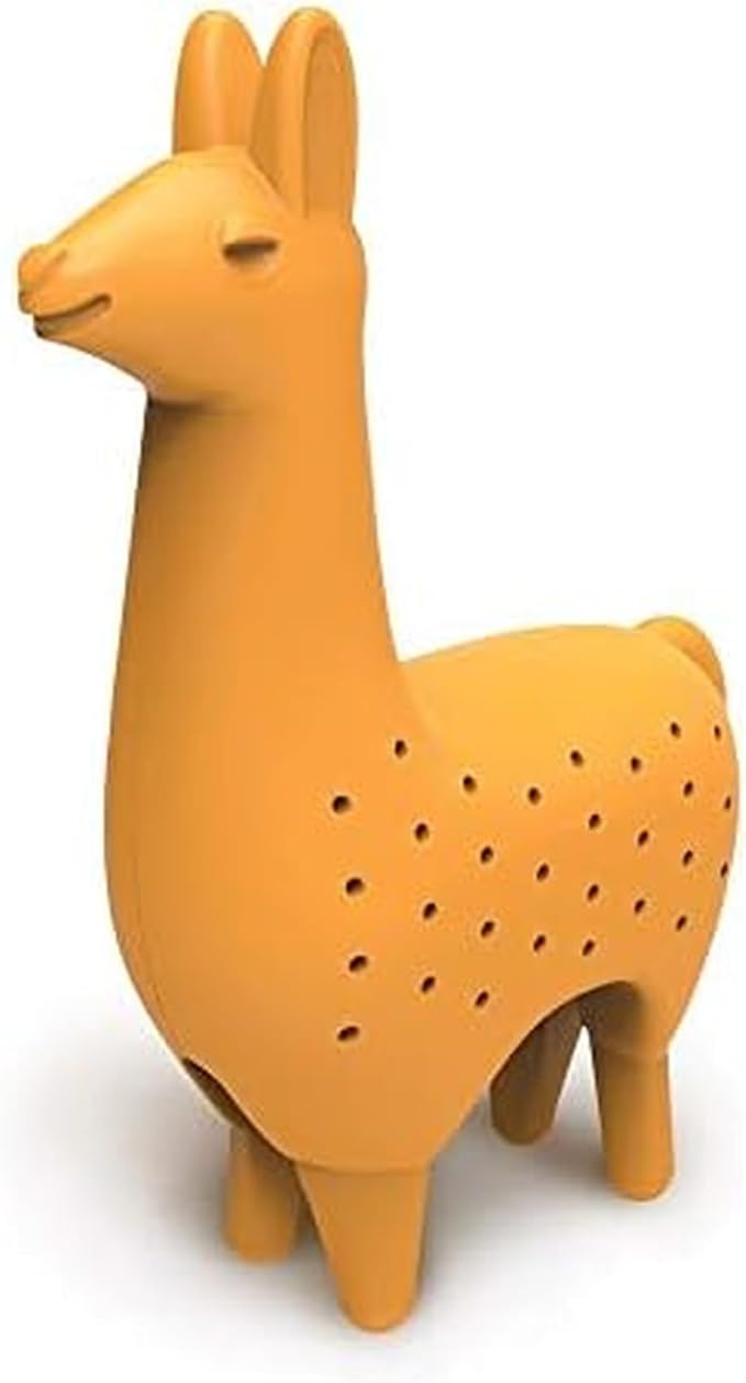 Genuine Fred, COMO TEA LLAMA, Llama Reusable Silicone Tea Infuser, Fun Gift by GenuineFred