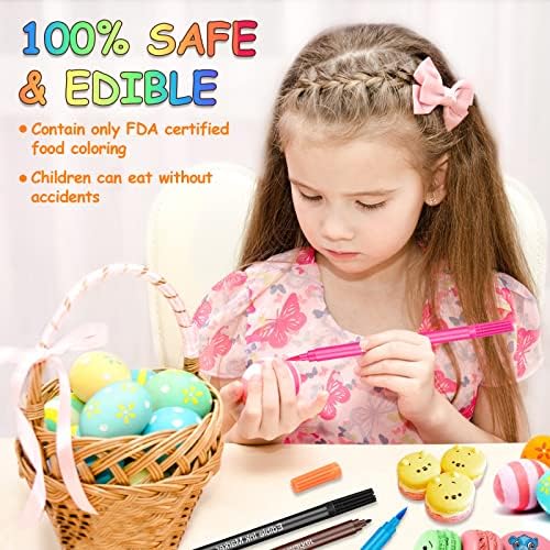 Food Coloring Pens, 12-Piece, Double-Sided