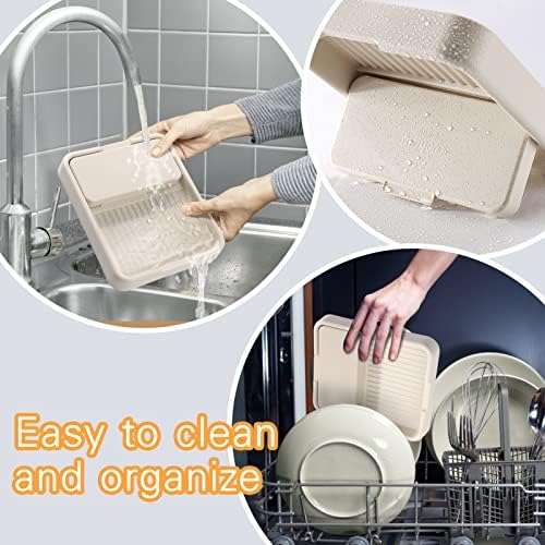 AIERSA Plastic Spoon Rest with Lid Holder for Stove Top, Heat