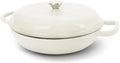 Enameled Cast Iron Dutch Oven, 3.8 Quart Pot by UFEH