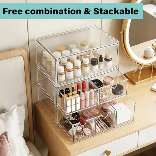 Prsildan Tea Bag Organizer K Cup Holder Drawer Coffee Pods Storage