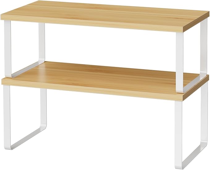 OGEMXU Cabinet Shelf Organizers, 15.7 inches Large Kitchen Counter Shelf by OGEMXU